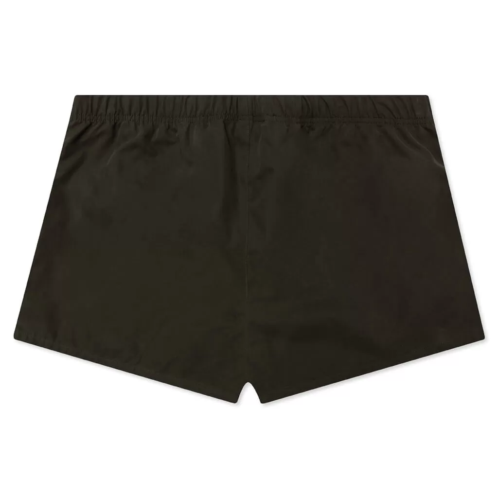 Women's Cotton Dock Short - Off Black