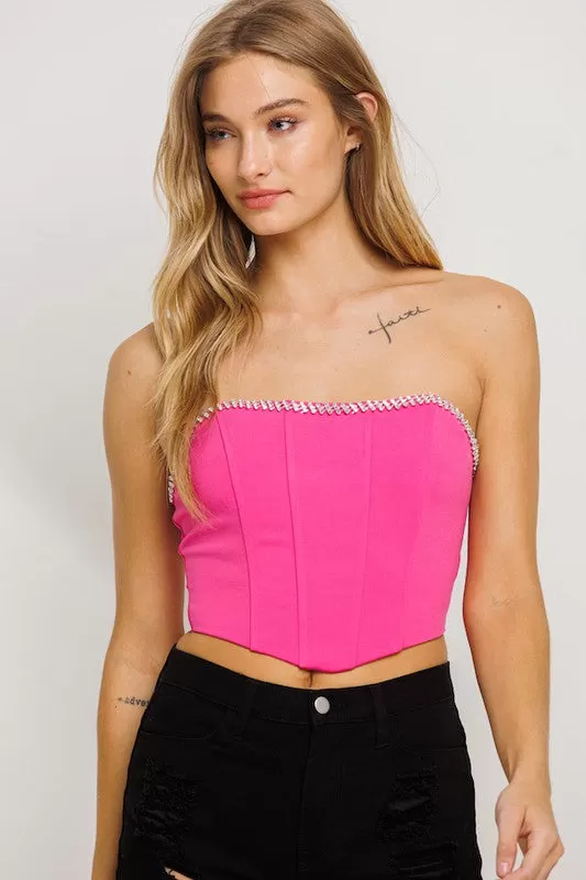 Women's Ponte Tube Top