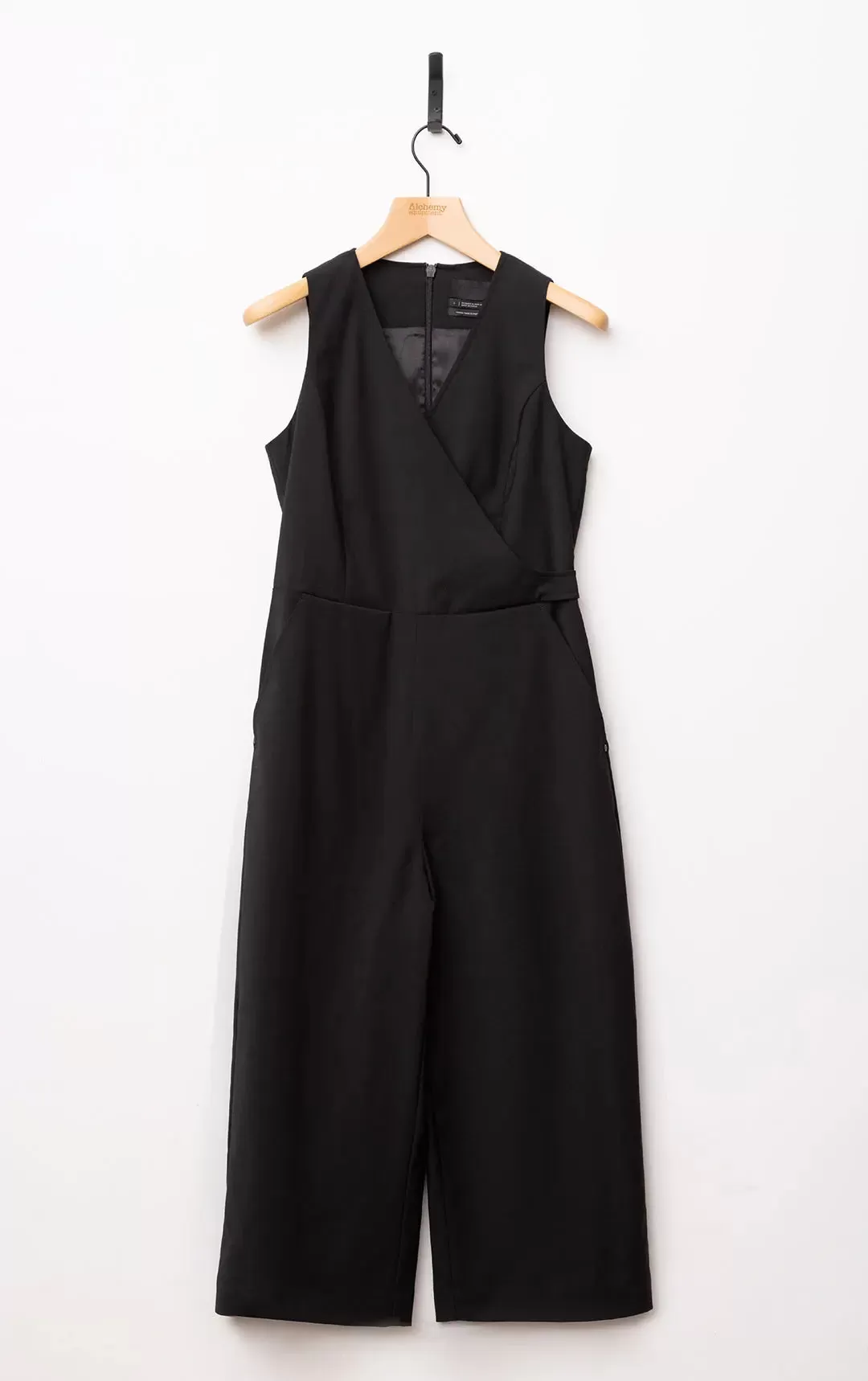 WRAP FRONT JUMPSUIT - CLEARANCE