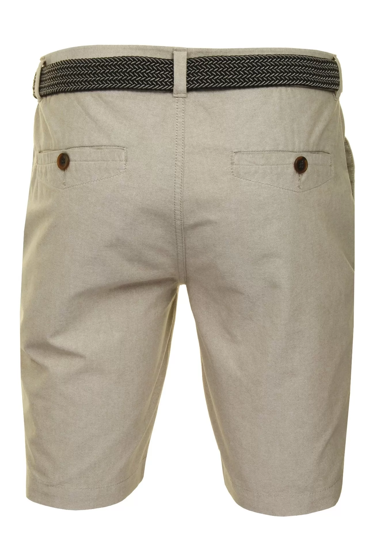 Xact Mens Oxford Chino Shorts with Belt