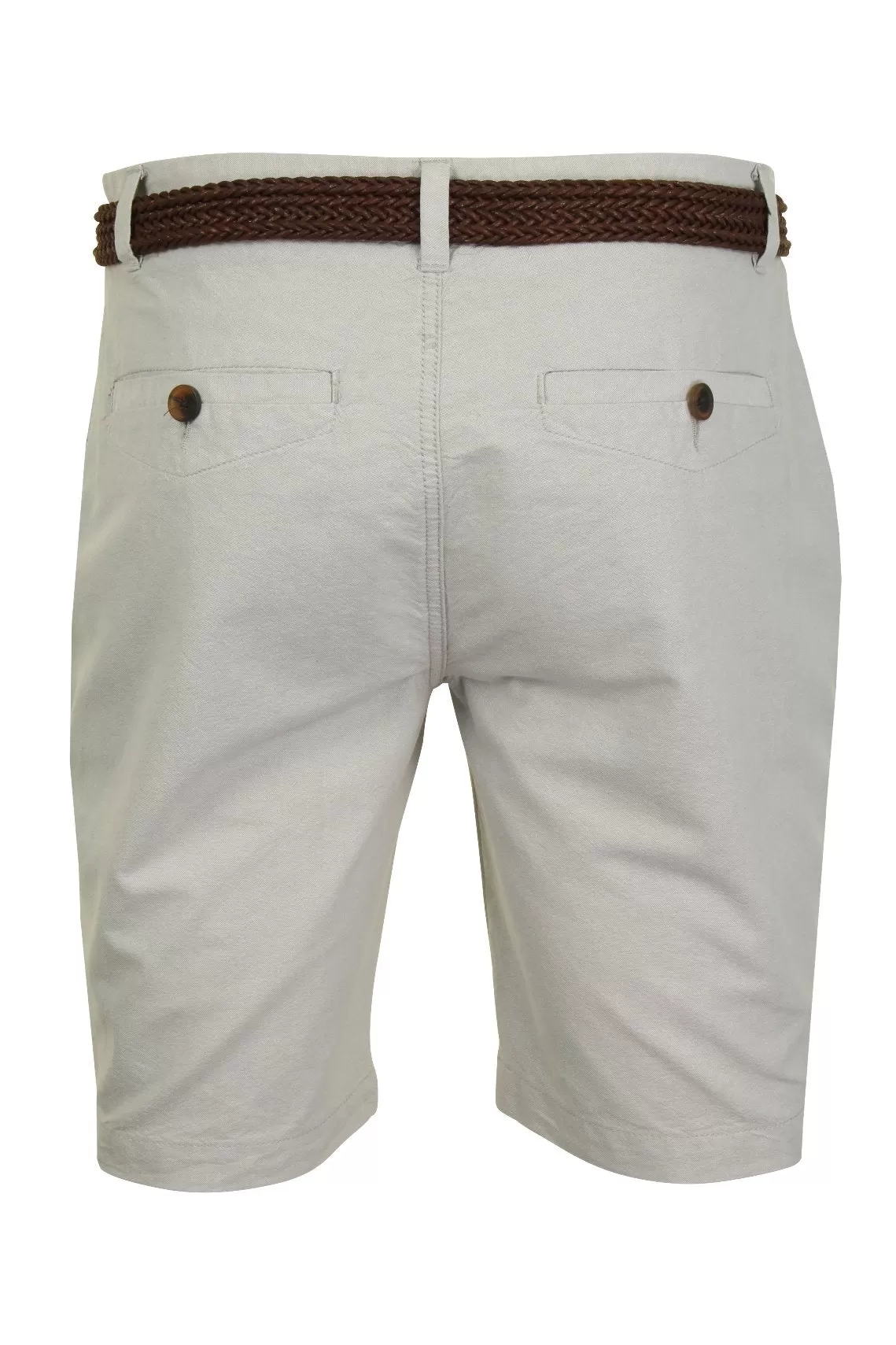 Xact Mens Oxford Chino Shorts with Belt