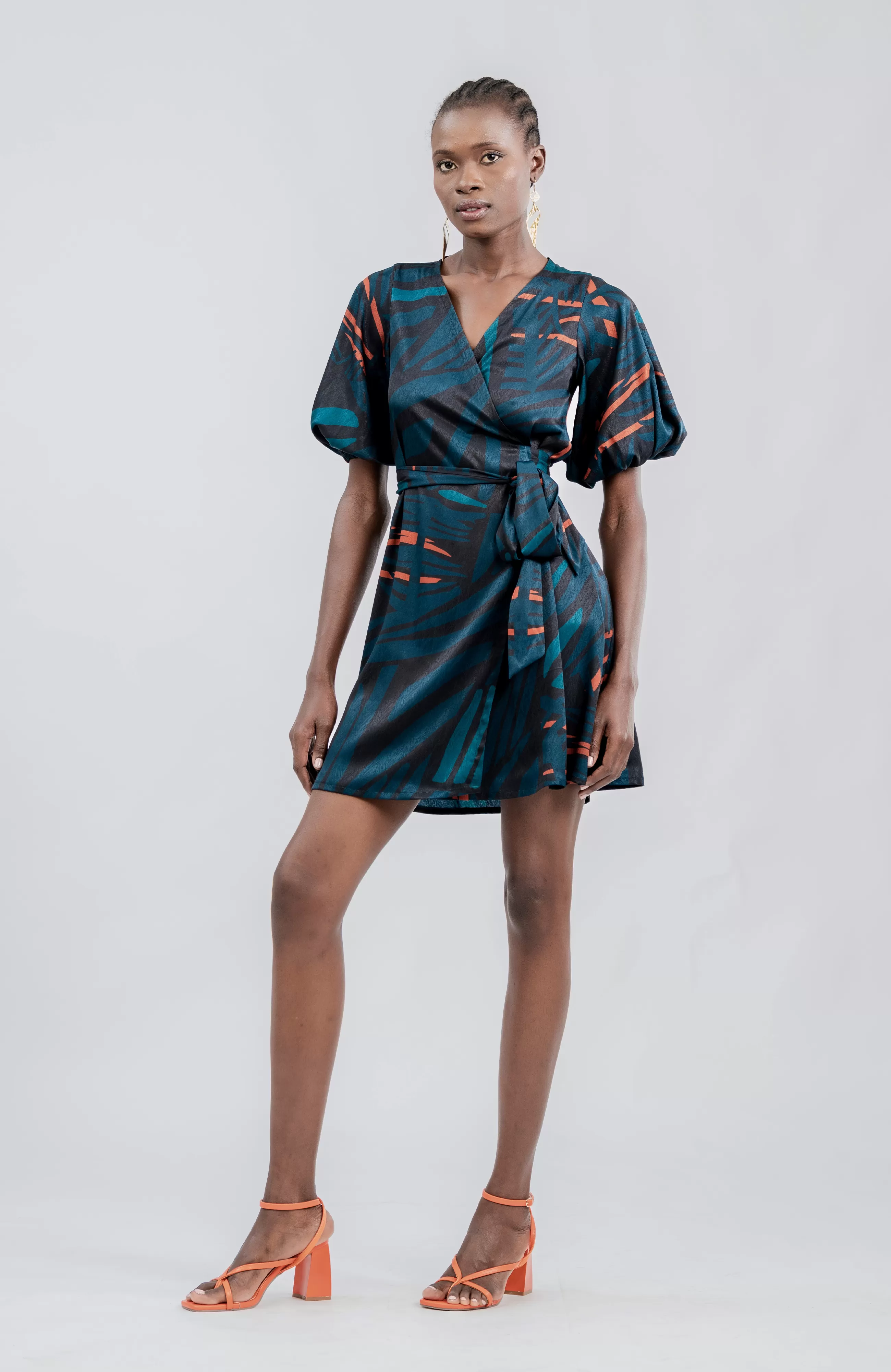 Yali Dress - Baol Teal