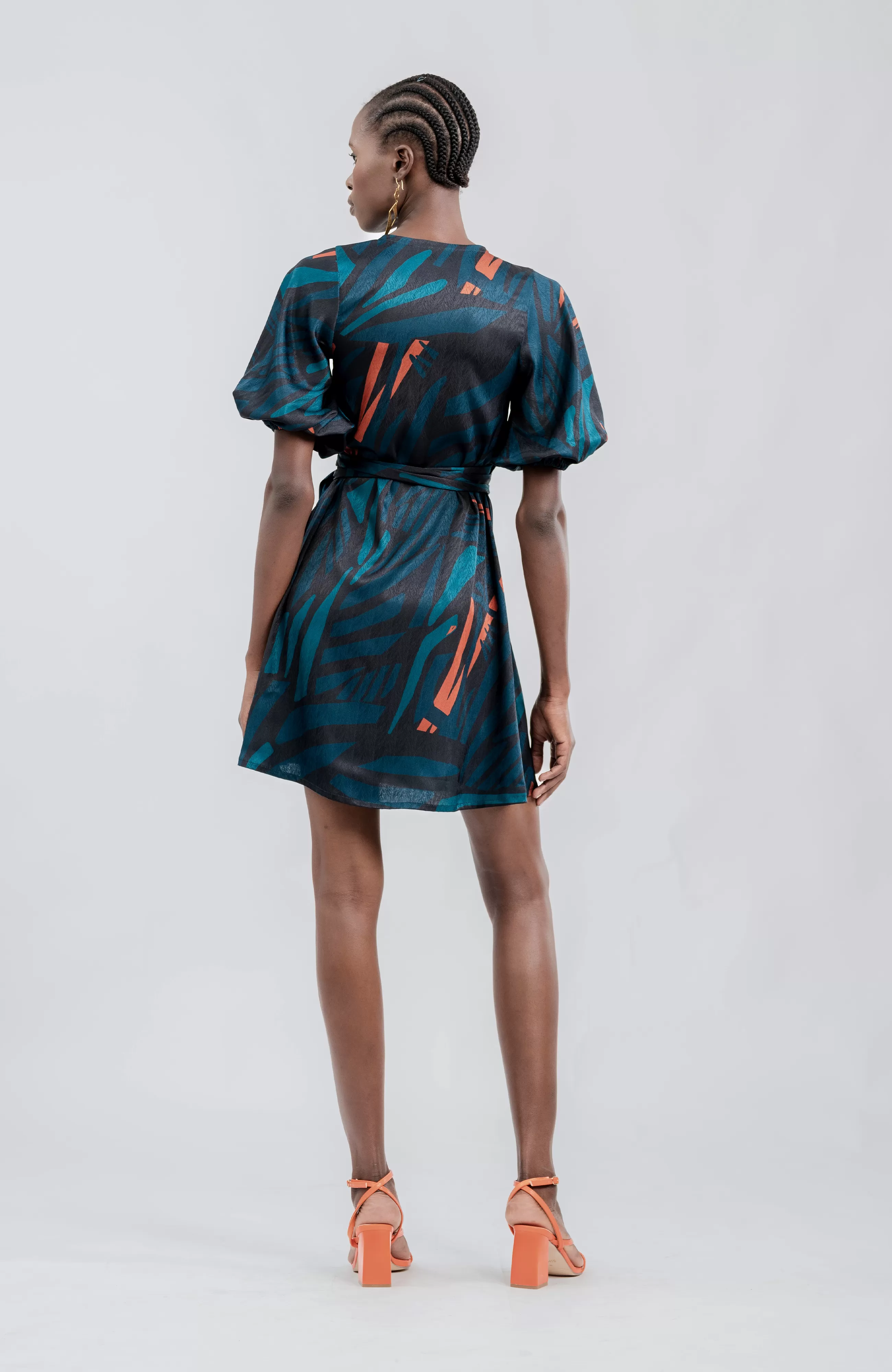 Yali Dress - Baol Teal