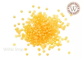 Yellow Half Round Pearl (1.5/2/3mm)