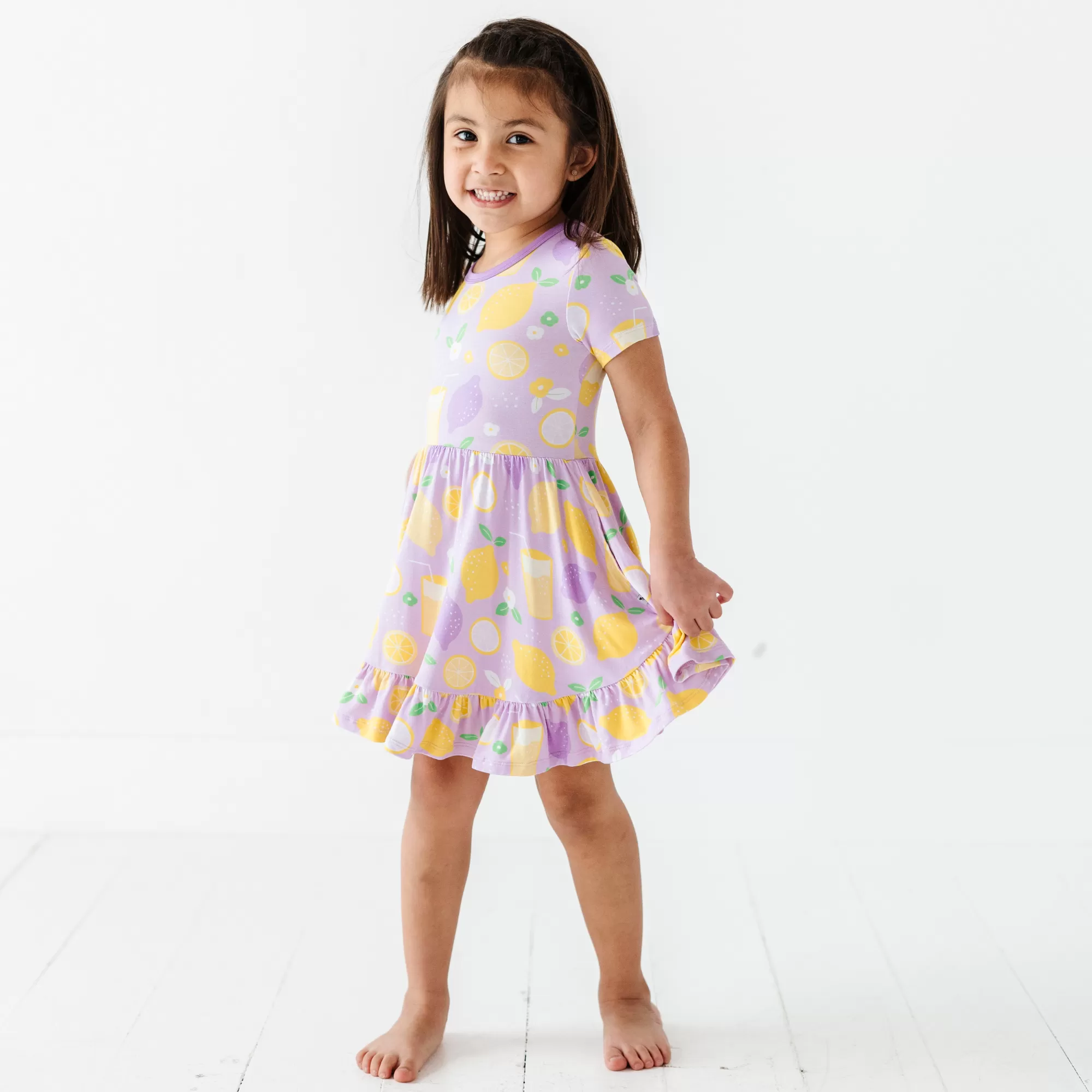 You Can Sip With Us Toddler/Girls Dress